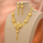 ChooseMe Ethiopian Gold-Color African & Arabian Charm Jewelry Set